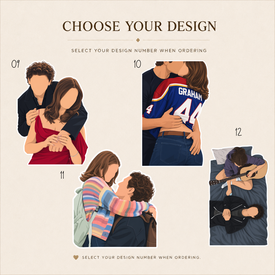 Naklejka – Off Campus Garett + Hannah