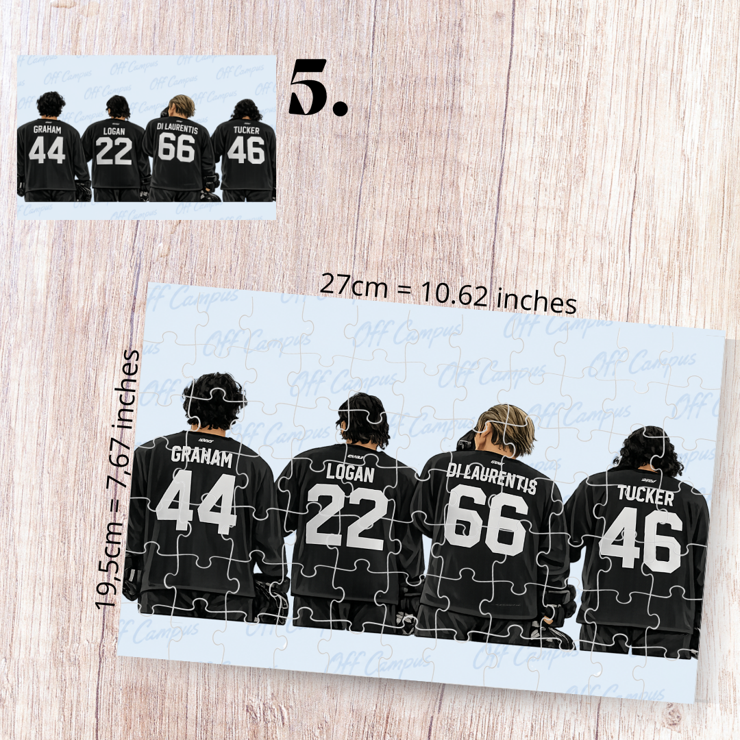 Puzzle Off Campus – Eishockey-Romanze und BookTok-Ästhetik