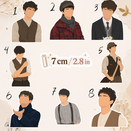 Vinyl Sticker - Anne with an E, Gilbert Blythe