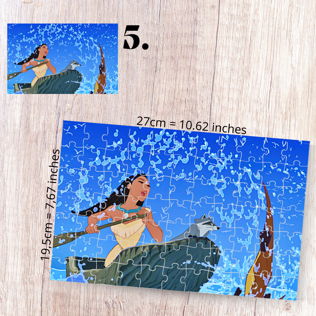 Puzzle 88 Pieces - Pocahontas Inspired