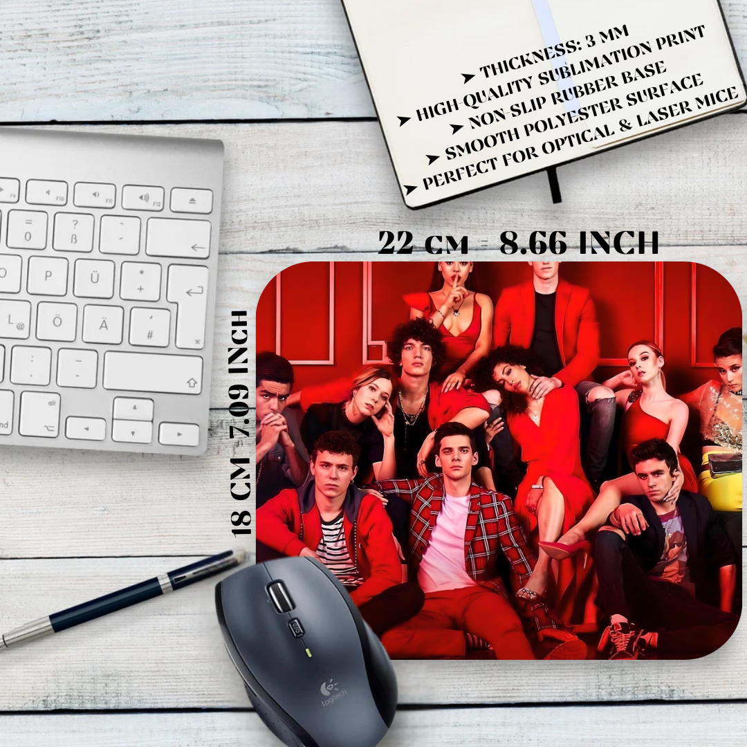 Podkładka pod mysz Szkoła dla Elity / Elite – serial Netflix, Las Encinas