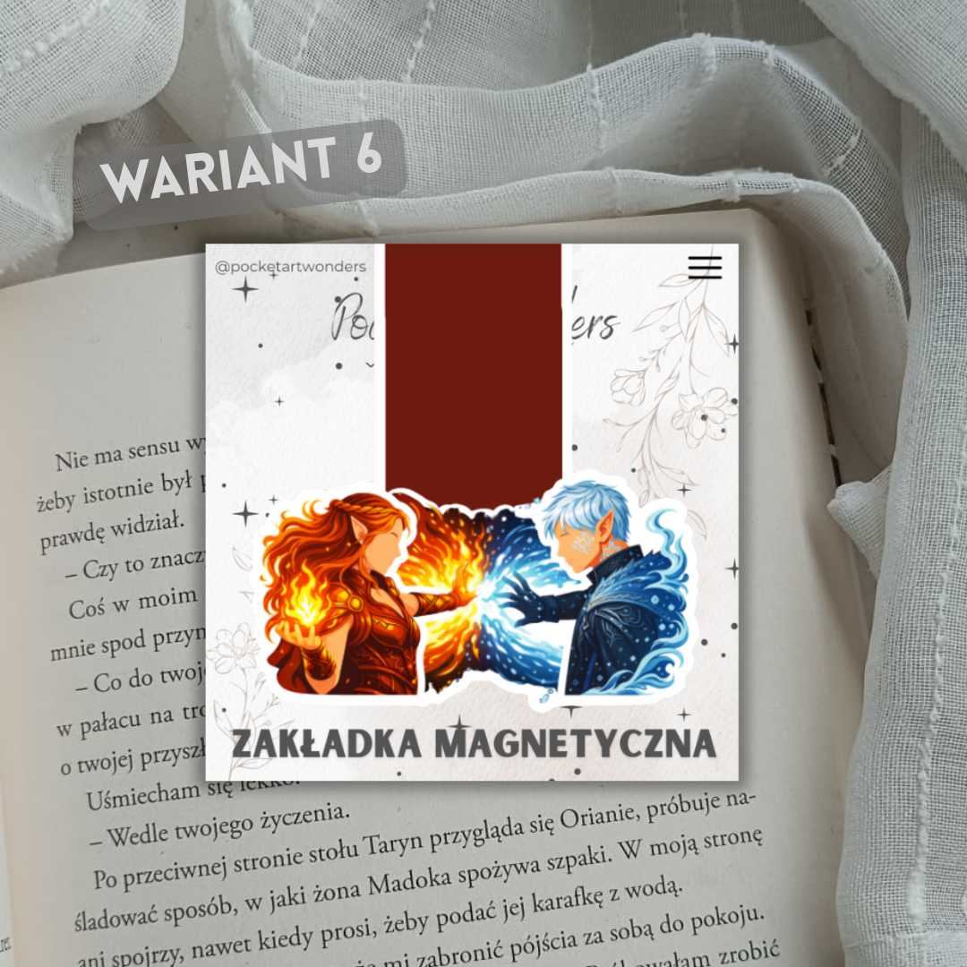 Zakładka magnetyczna - inspirowana Throne of Glass