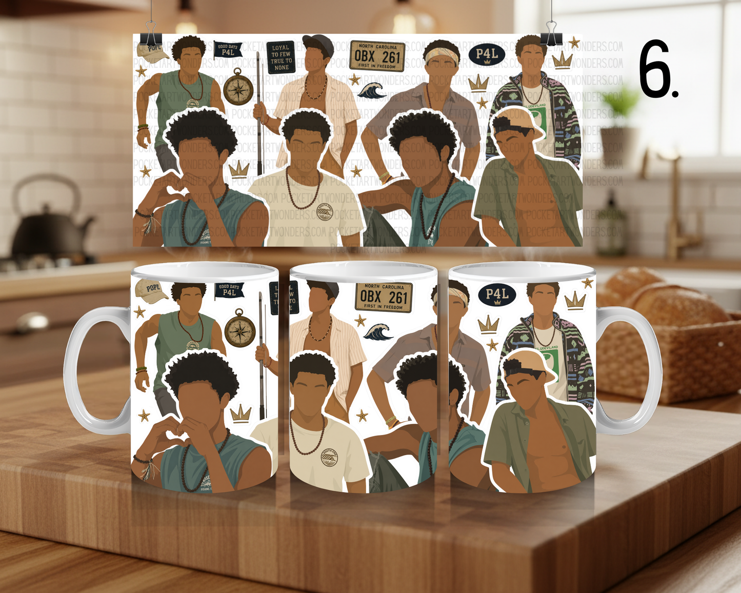 Ceramic Mug 330 ml - Outer Banks Inspired
