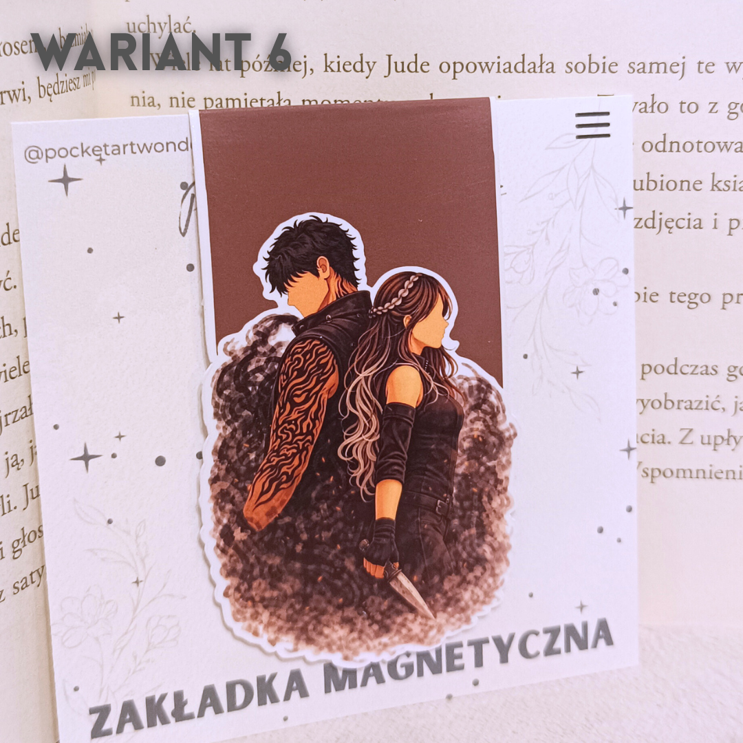 Zakładka magnetyczna - inspirowana Fourth Wing