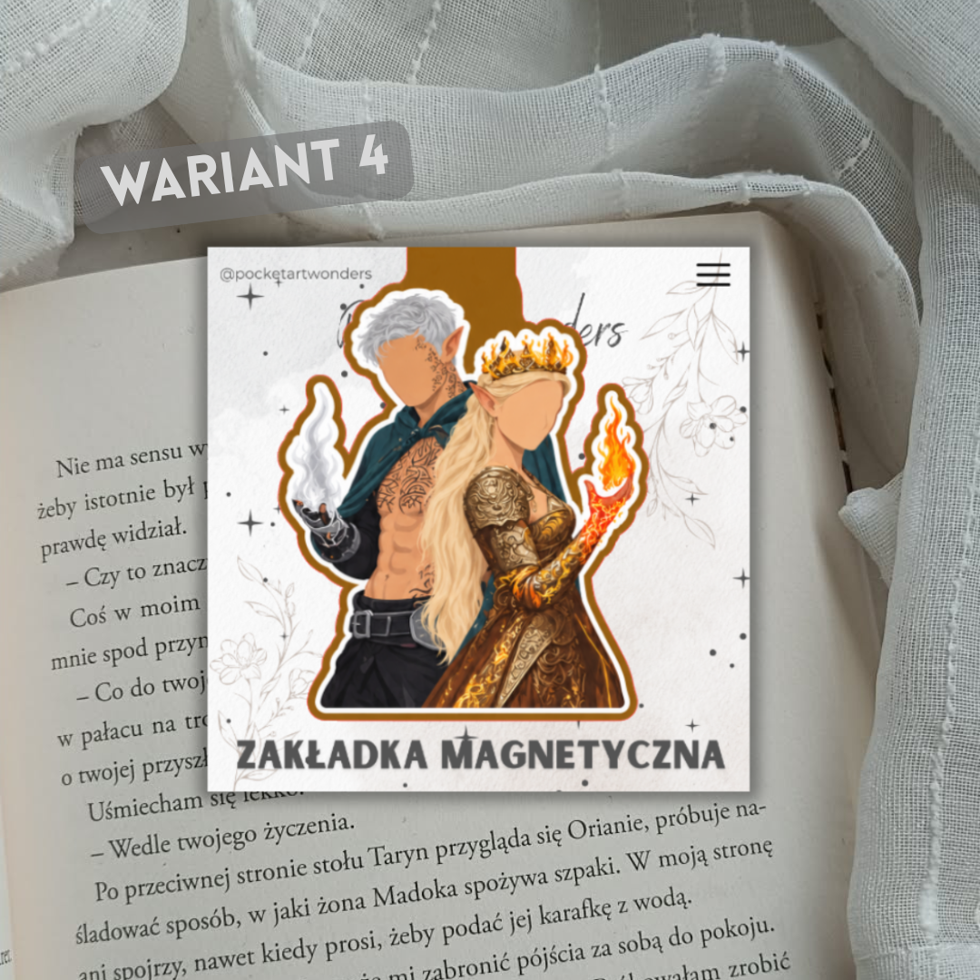 Zakładka magnetyczna – Szklany Tron / Throne of Glass