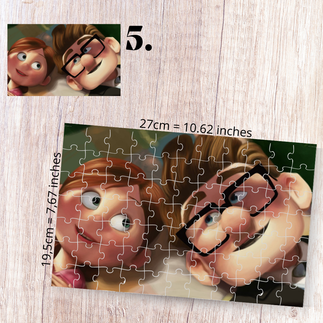 Puzzle 88 Pieces - Up Inspired