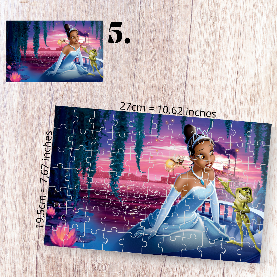 Puzzle Księżniczka i Żaba / The Princess and the Frog – animacja Disney