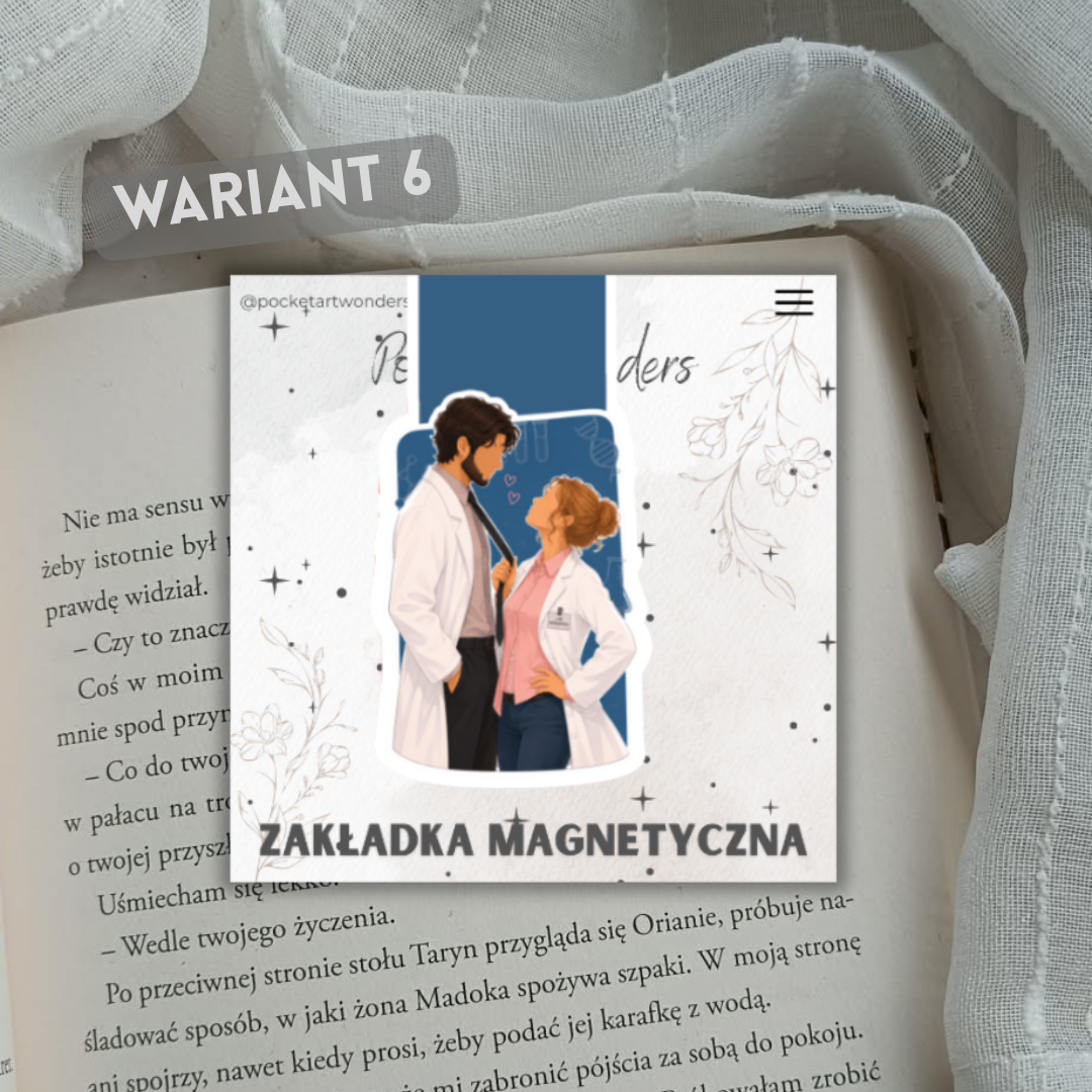 Magnetische Lesezeichen für das Buch „The Love Hypothesis“ – Romance- und BookTok-Ästhetik