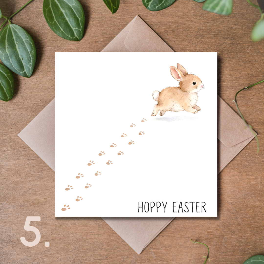 Ekskluzywna Kolekcja Kartek Wielkanocnych Premium 14,8 × 14,8 cm – 18 Wzorów do Wyboru | Kartka Świąteczna z Kopertą