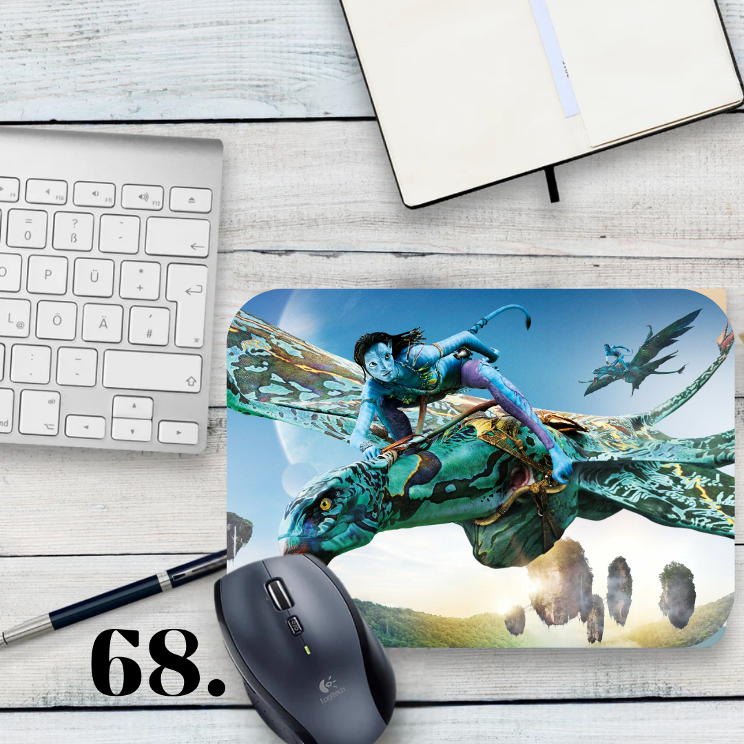 Podkładka pod mysz Avatar / Avatar – Pandora, Neytiri i Jake Sully