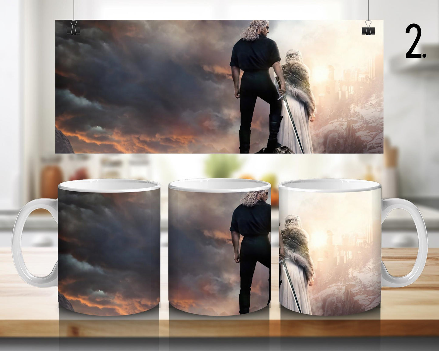 The Witcher | 100% CERAMIC MUG, 11Oz = 330ml