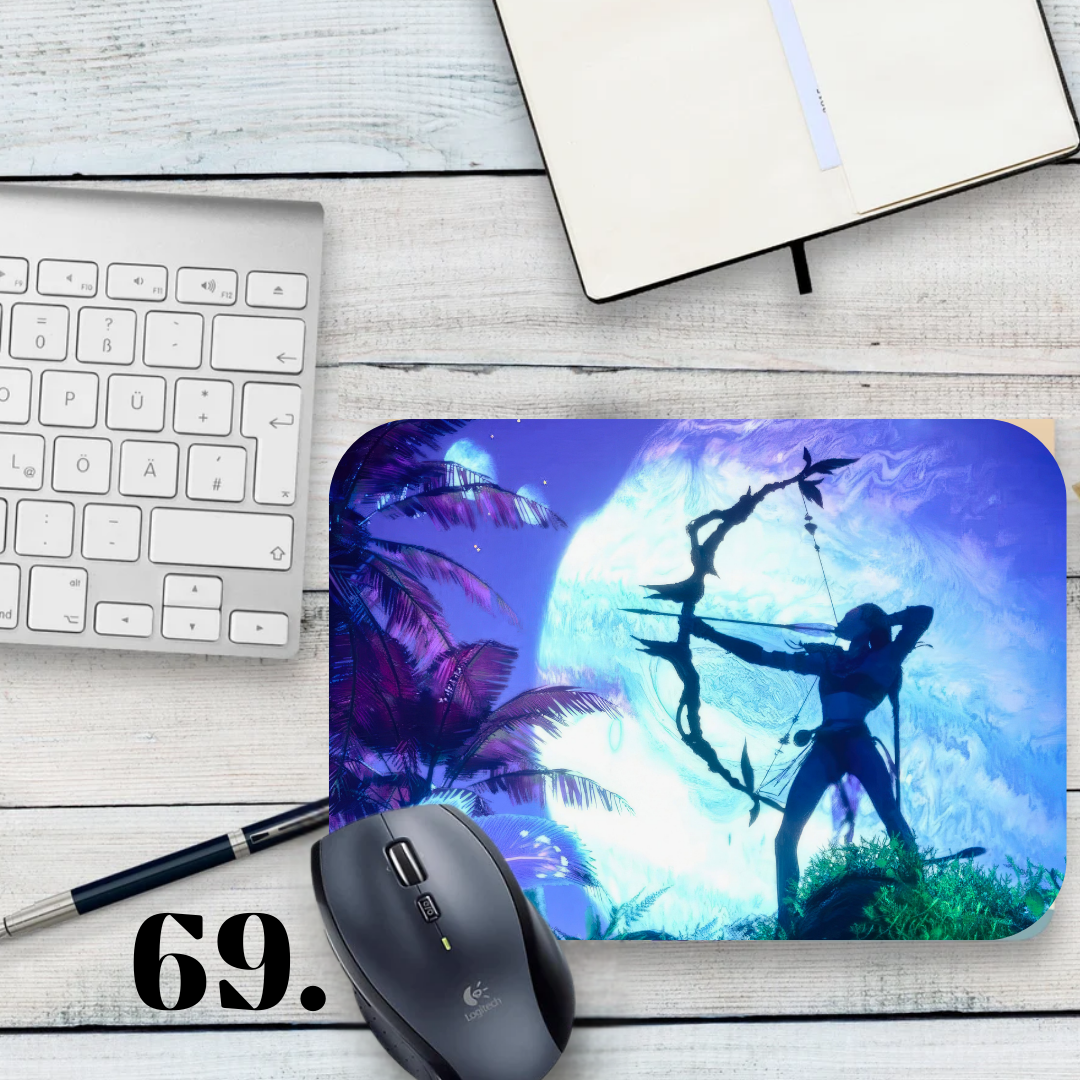 Podkładka pod mysz Avatar / Avatar – Pandora, Neytiri i Jake Sully