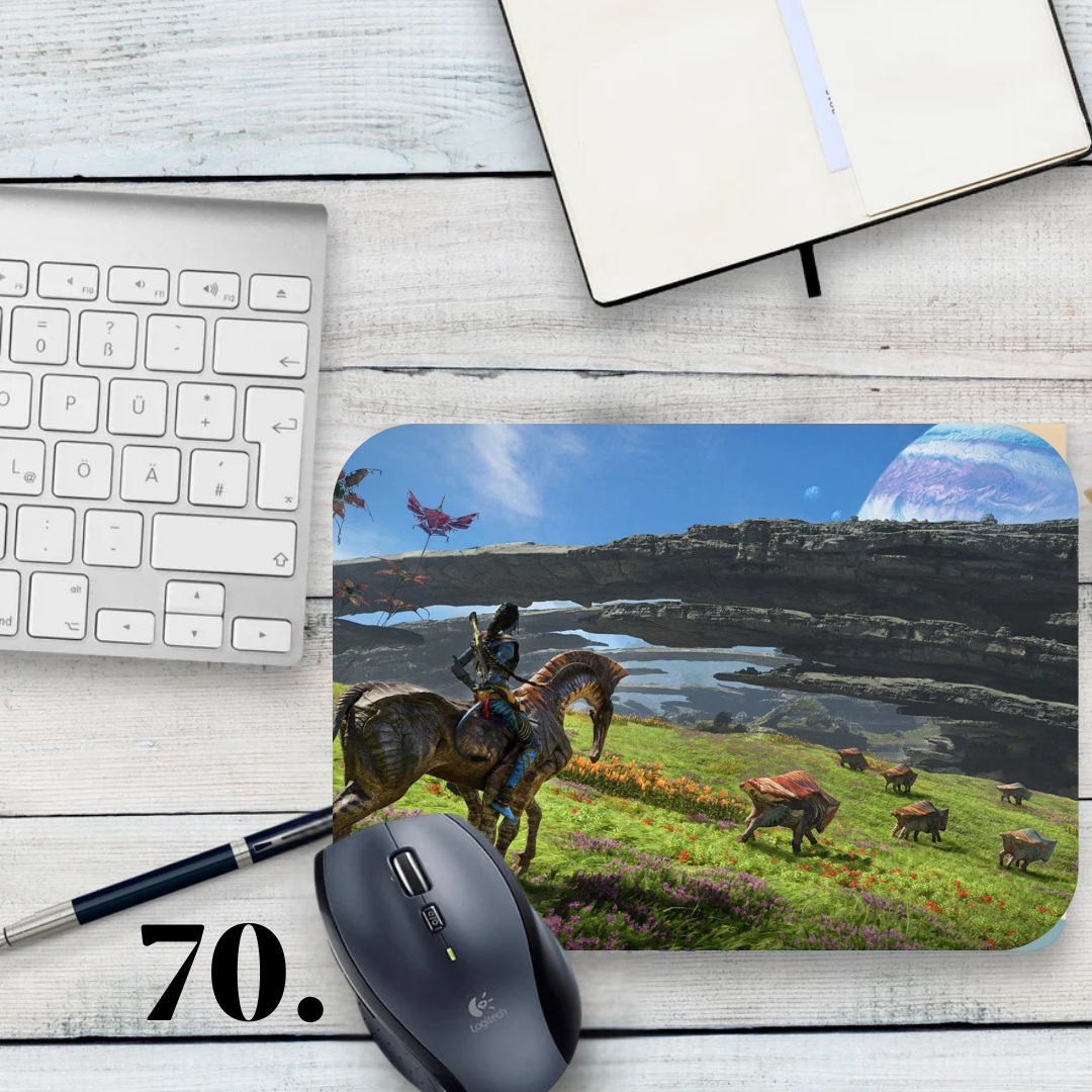 Podkładka pod mysz Avatar / Avatar – Pandora, Neytiri i Jake Sully