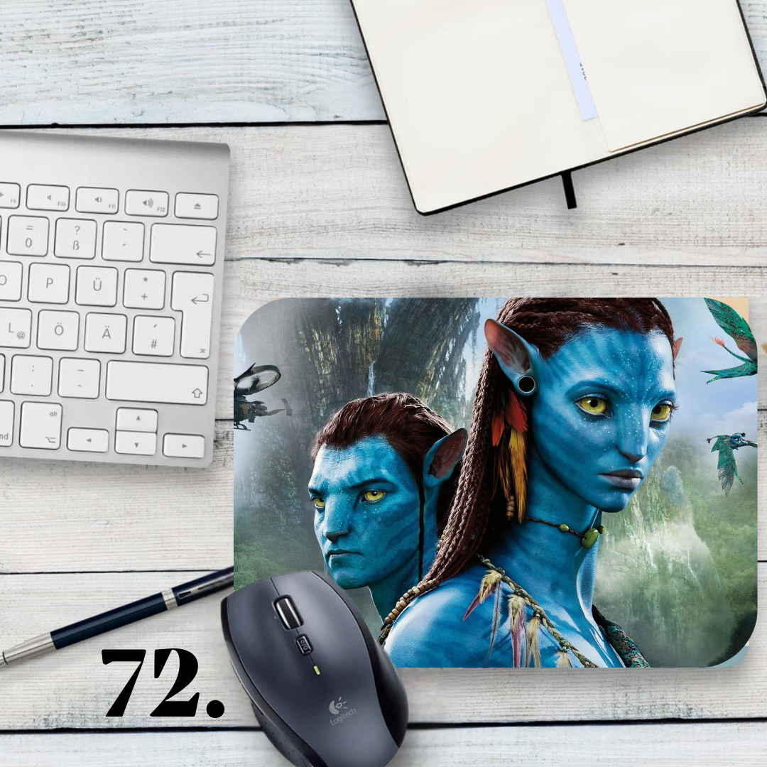 Podkładka pod mysz Avatar / Avatar – Pandora, Neytiri i Jake Sully