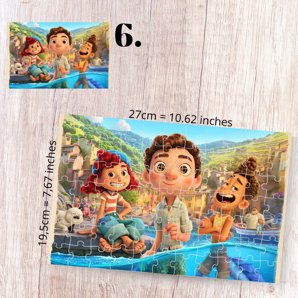 Puzzle 88 pièces – Luca
