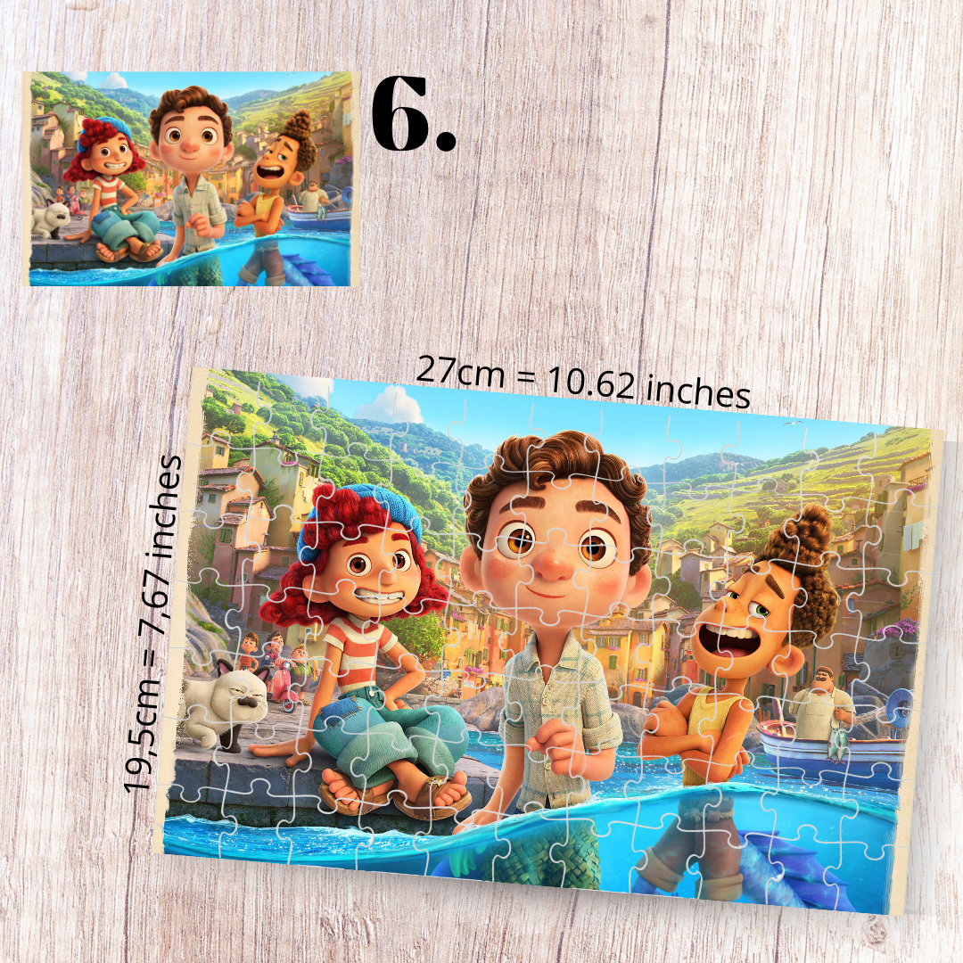 Puzzle 88 Pieces - Luca Inspired