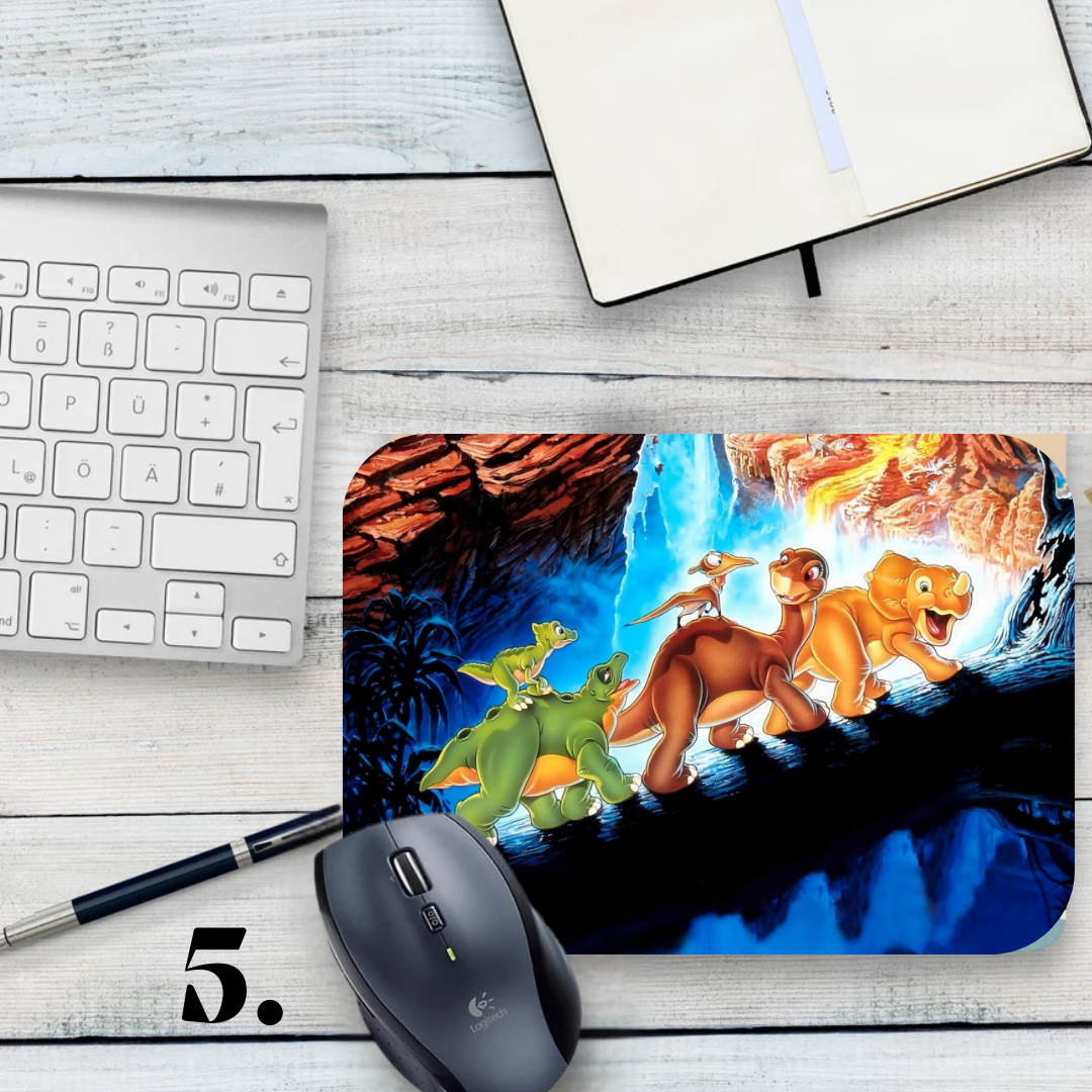 Mouse pad The Land Before Time - classic animation, Littlefoot