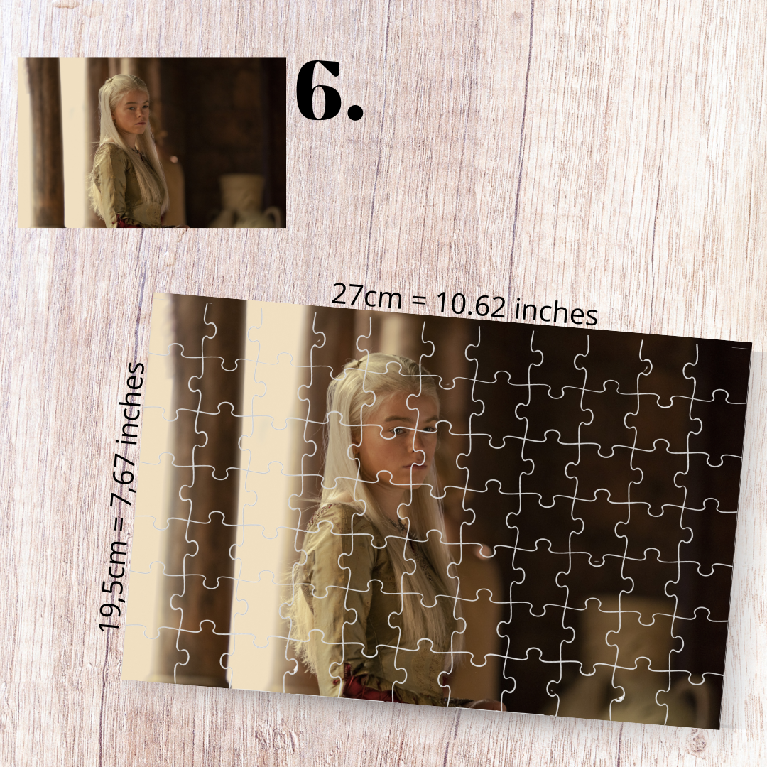 House of the Dragon Puzzle - fantasy, Game of Thrones universe