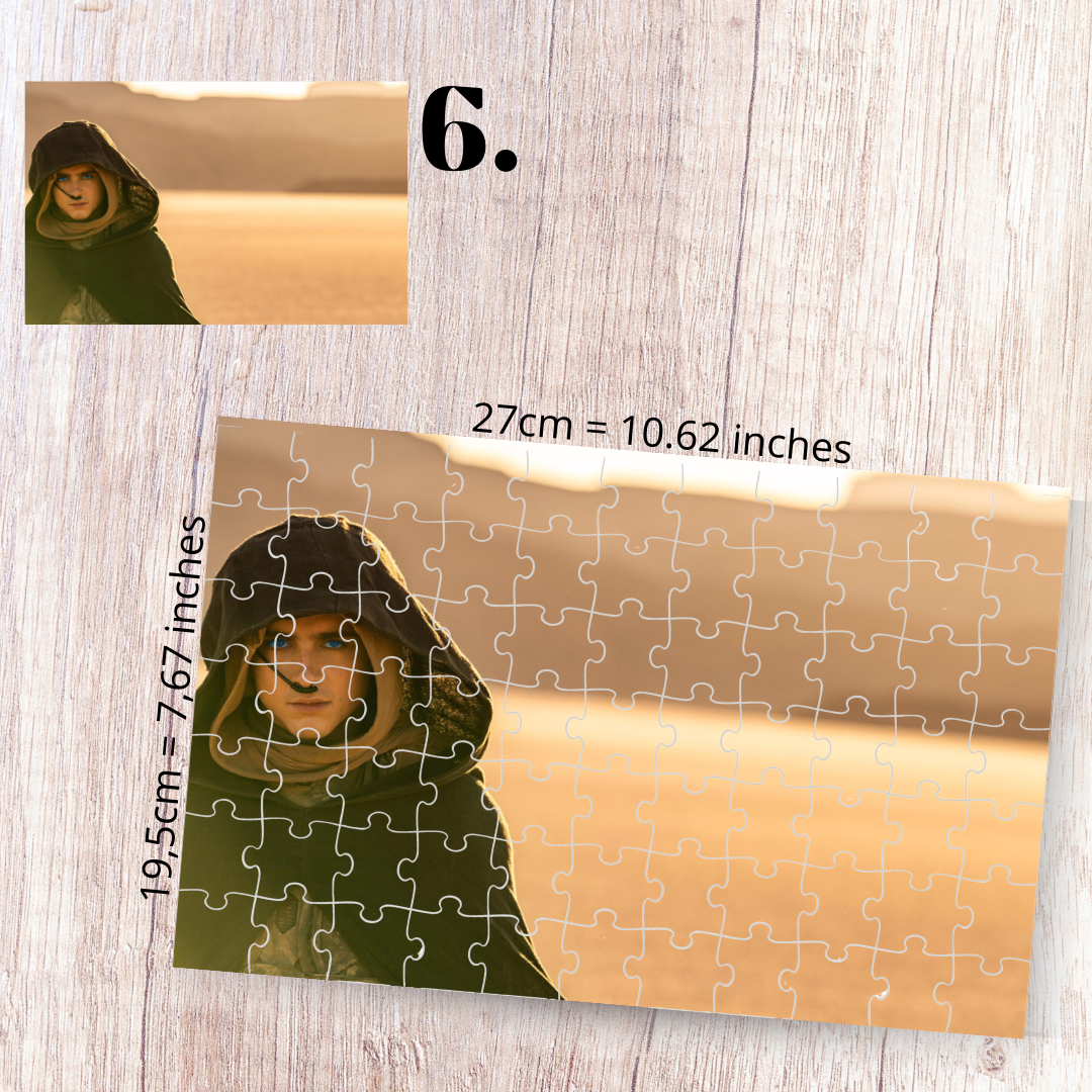 Puzzle Diuna / Dune – sci-fi film, Arrakis