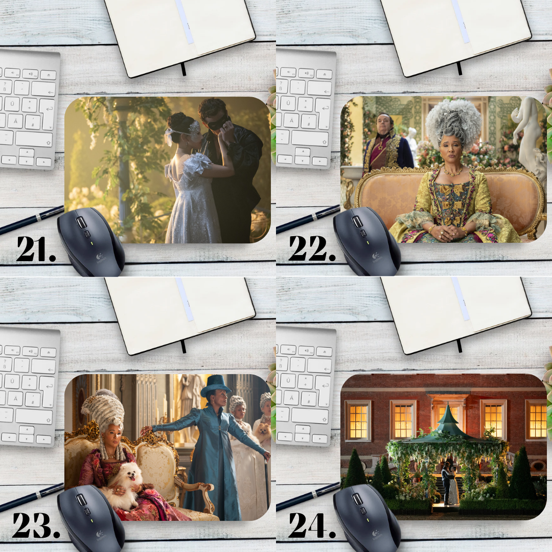 Podkładka pod mysz Bridgerton / Bridgerton – serial Netflix, romans regencji, Londyn