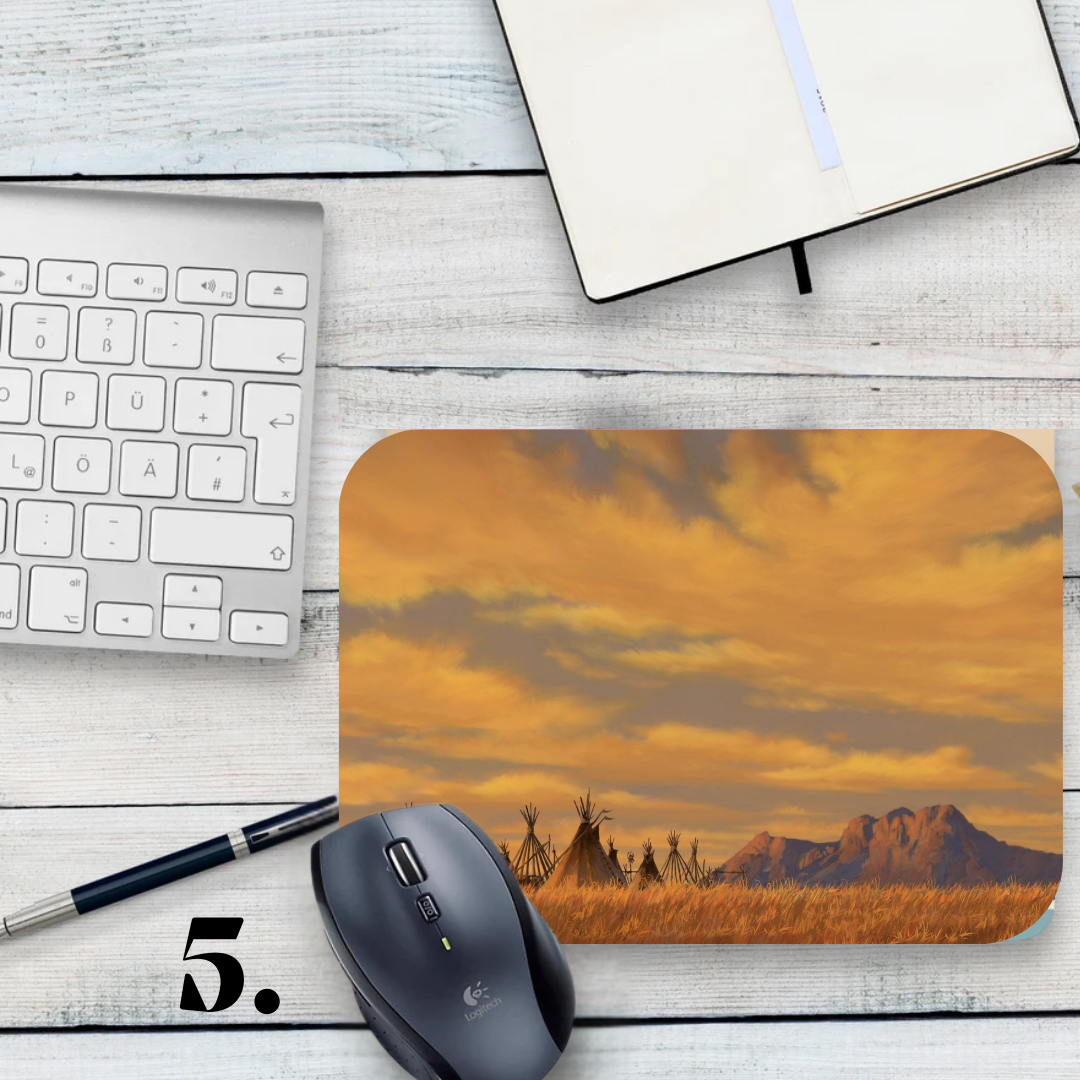Mustang: Spirit of the Cimarron mouse pad - animation