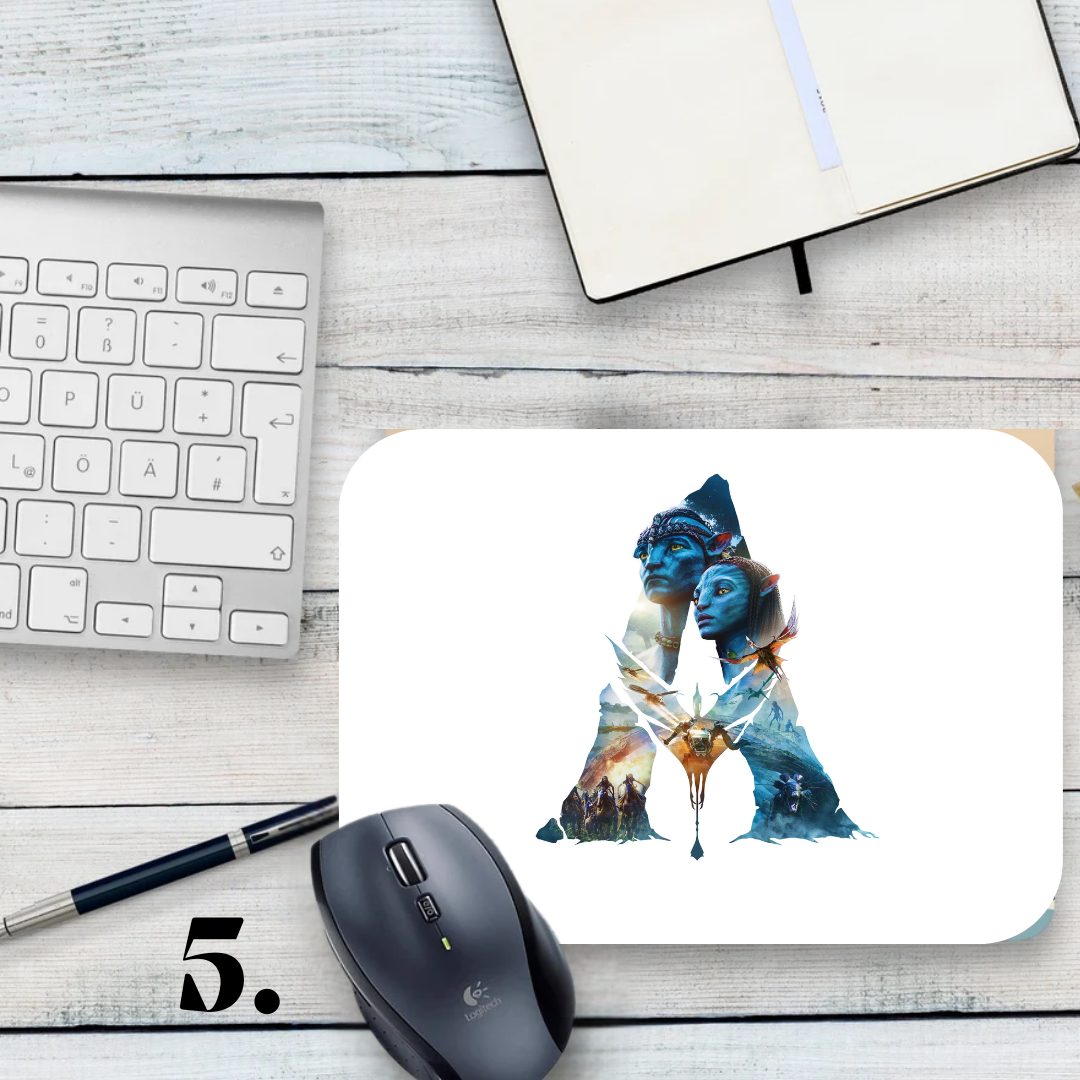 Podkładka pod mysz Avatar / Avatar – Pandora, Neytiri i Jake Sully