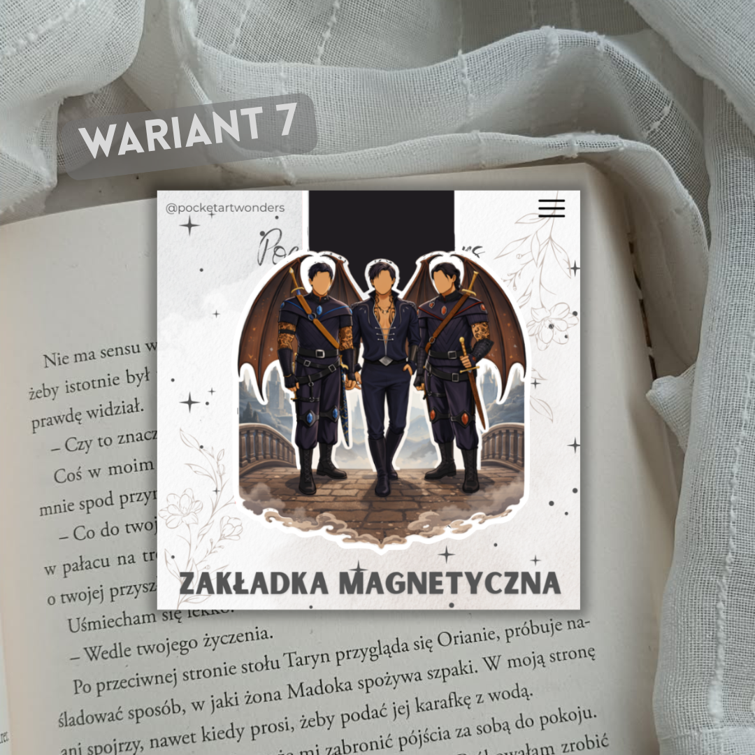 Zakładka magnetyczna - inspirowana ACOTAR