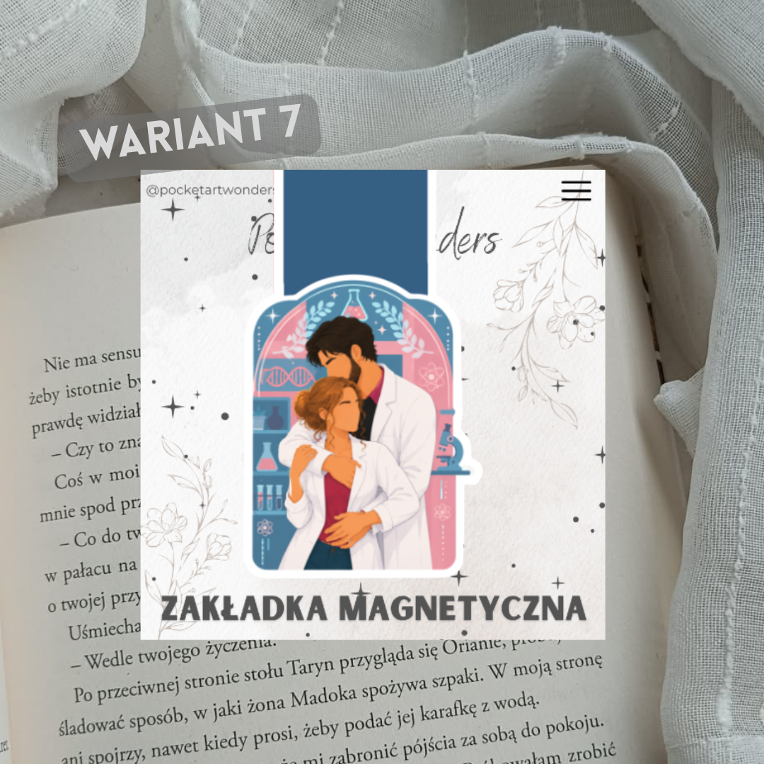 Magnetische Lesezeichen für das Buch „The Love Hypothesis“ – Romance- und BookTok-Ästhetik