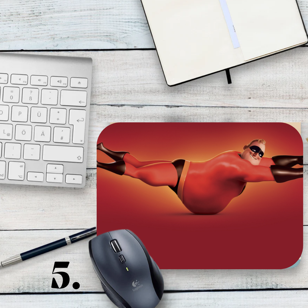 Podkładka pod mysz Iniemamocni / The Incredibles – animacja Pixar, rodzina Parr