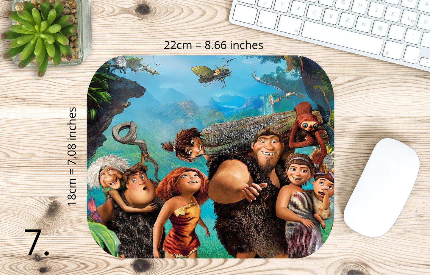 Podkładka pod mysz Krudowie / The Croods – rodzina Krudów, animacja