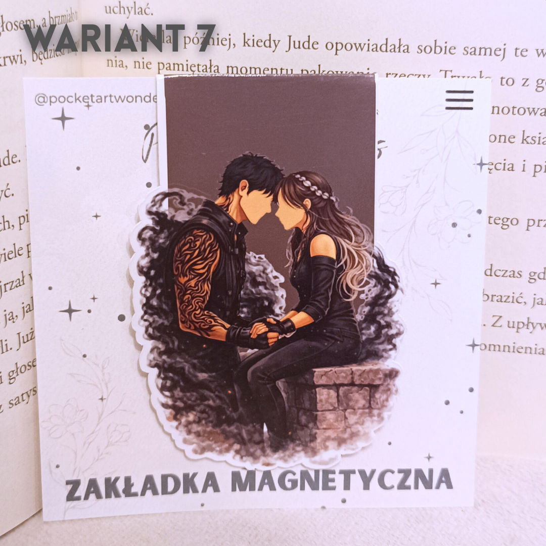 Zakładka magnetyczna - inspirowana Fourth Wing