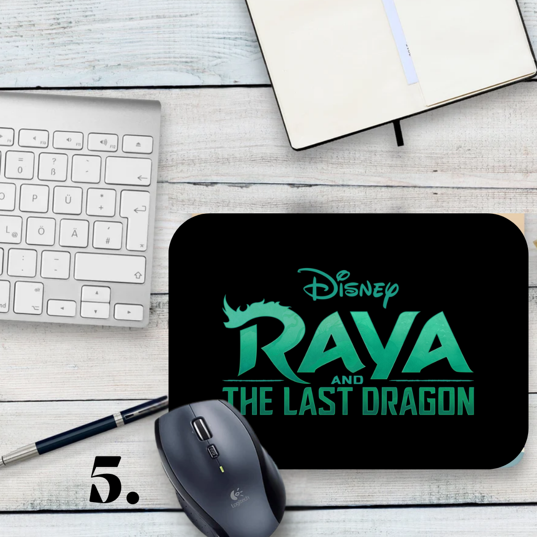 Raya and the Last Dragon Mouse Pad - Disney animation, Raya and Sisu