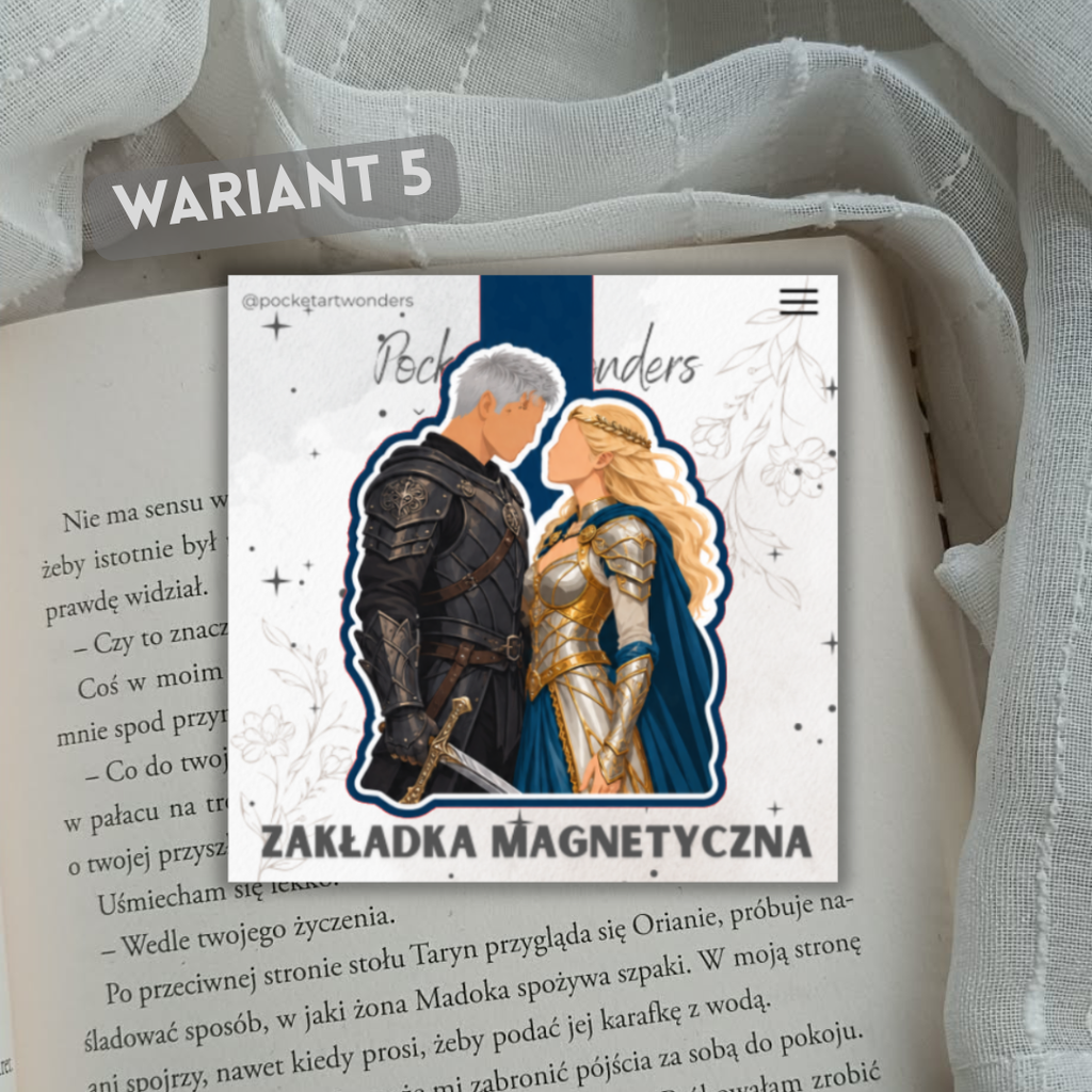 Magnetisches Lesezeichen – Szklany Tron / Throne of Glass
