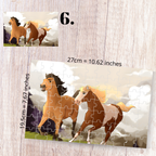 Puzzle 88 elementów – Mustang z Dzikiej Doliny / Spirit: Stallion of the Cimarron