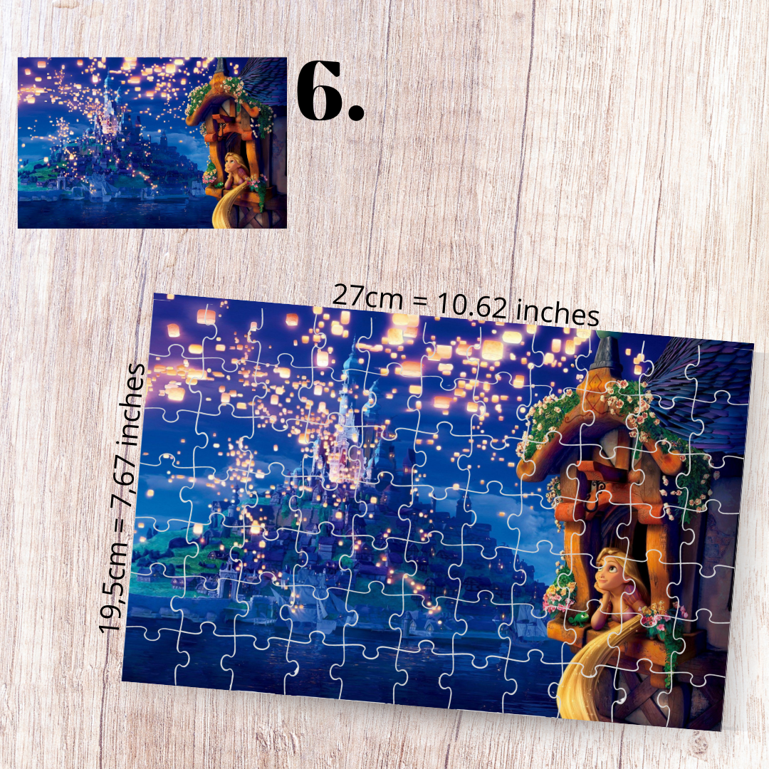Puzzle Zaplątani / Tangled – Roszpunka, animacja Disney