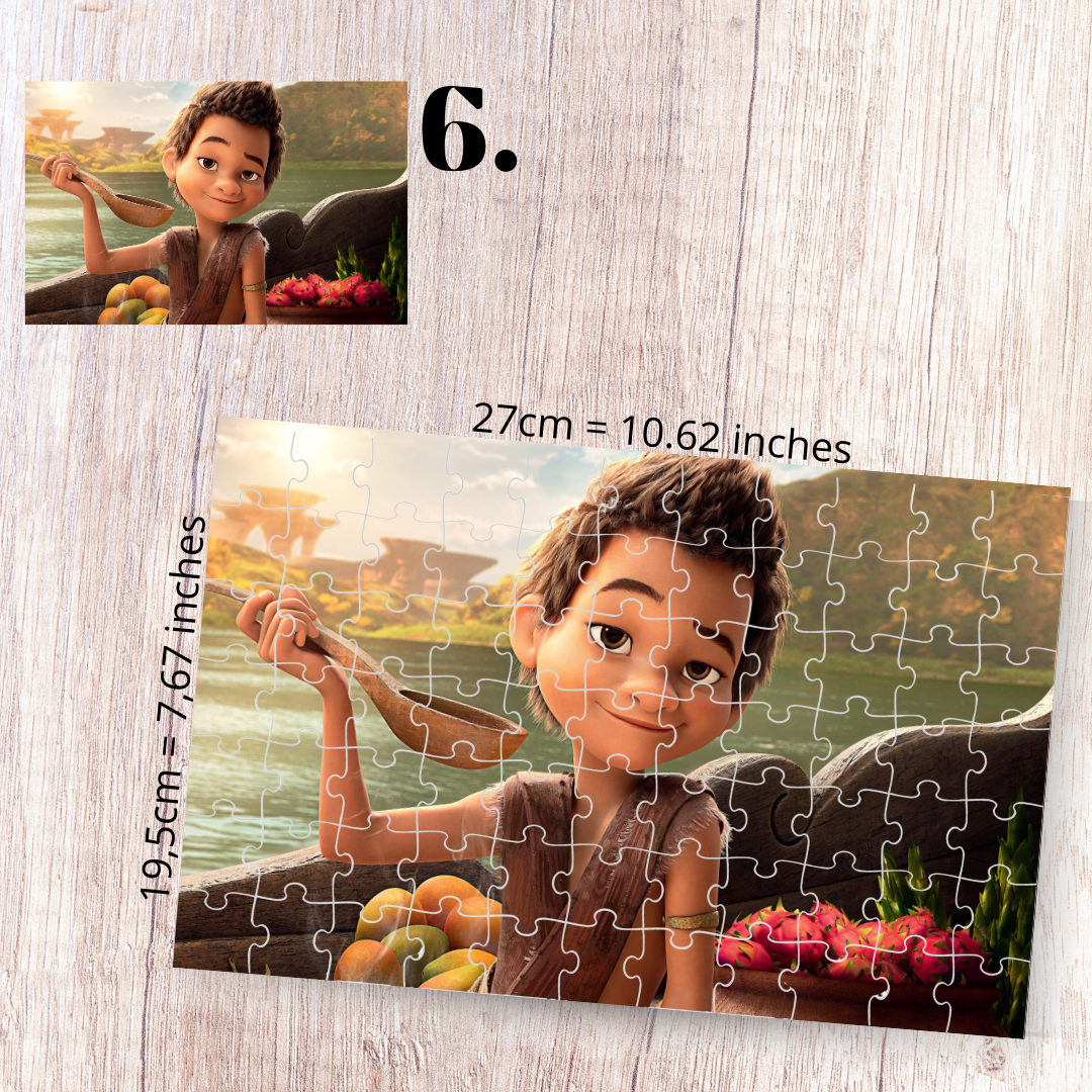 Puzzle 88 Pieces - Raya and the Last Dragon Inspired