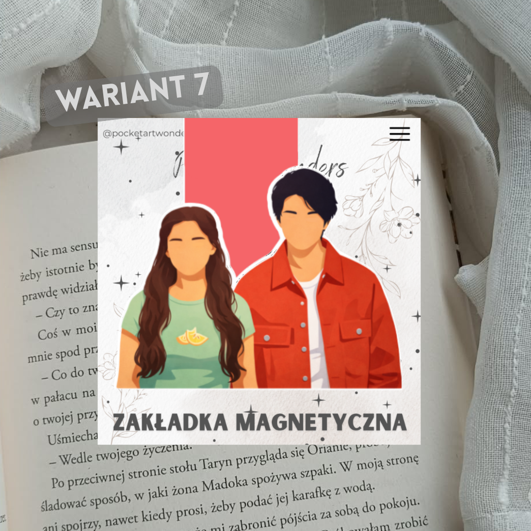Zakładka magnetyczna - inspirowana XO, Kitty