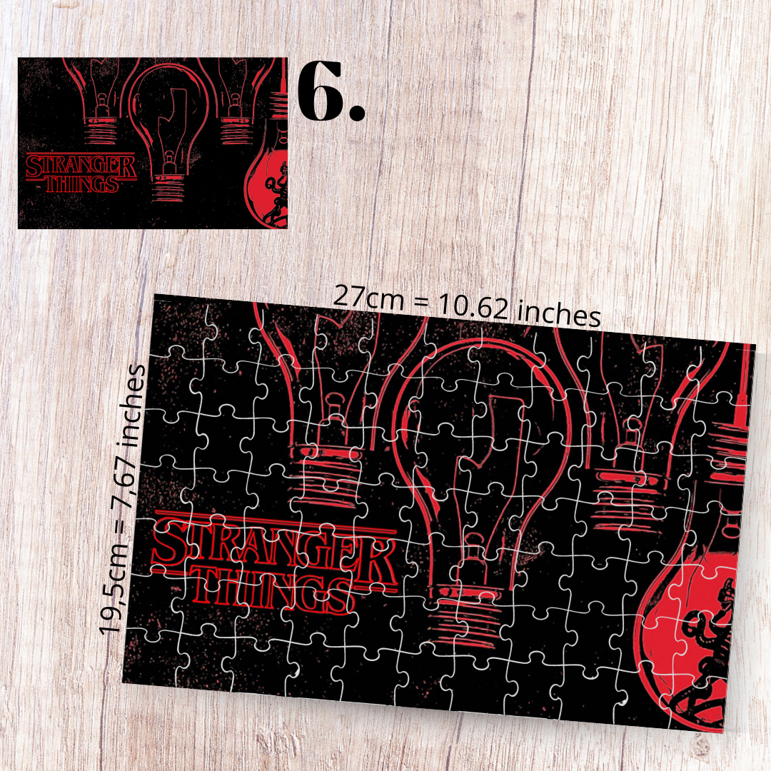 Puzzle Stranger Things / Stranger Things – serial Netflix, horror fantasy