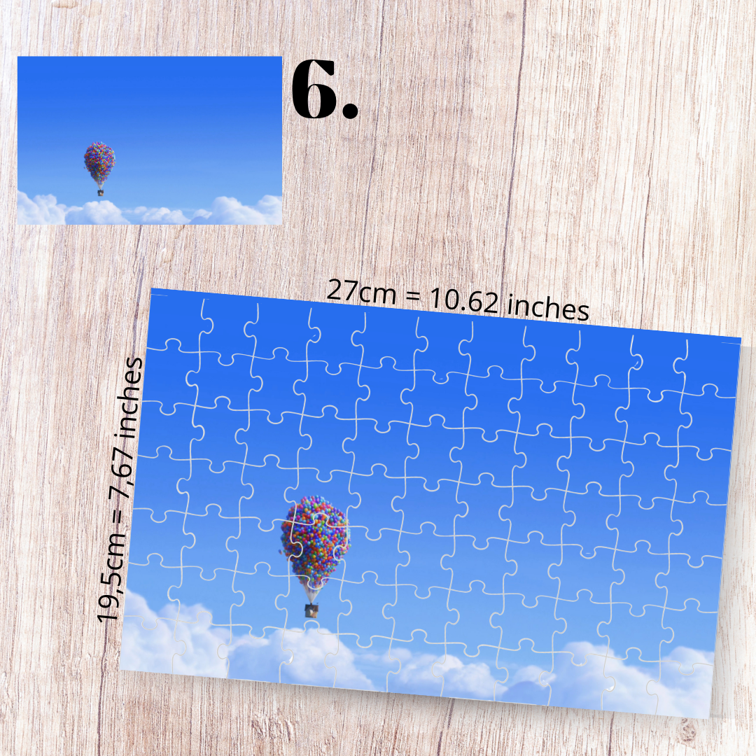 Puzzle 88 Pieces - Up Inspired