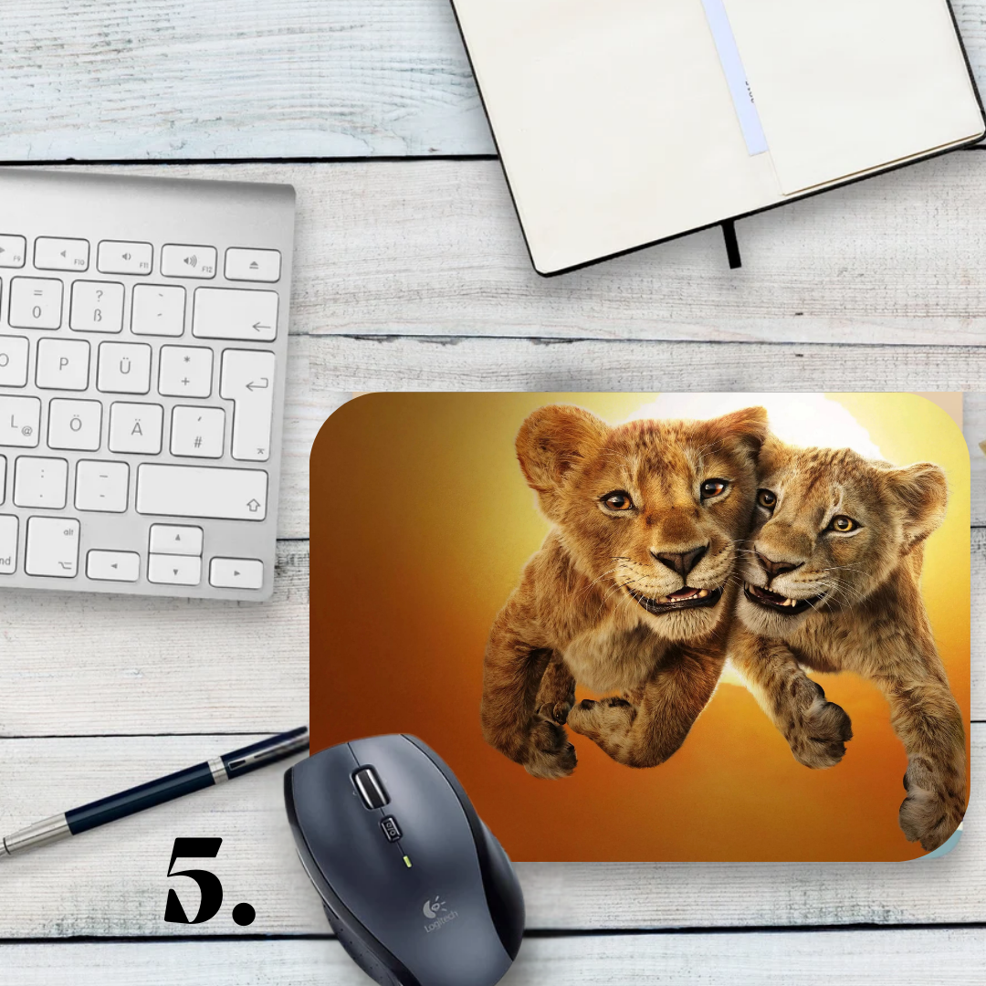 The Lion King Mouse Pad – Simba, Nala, Timon, and Pumbaa