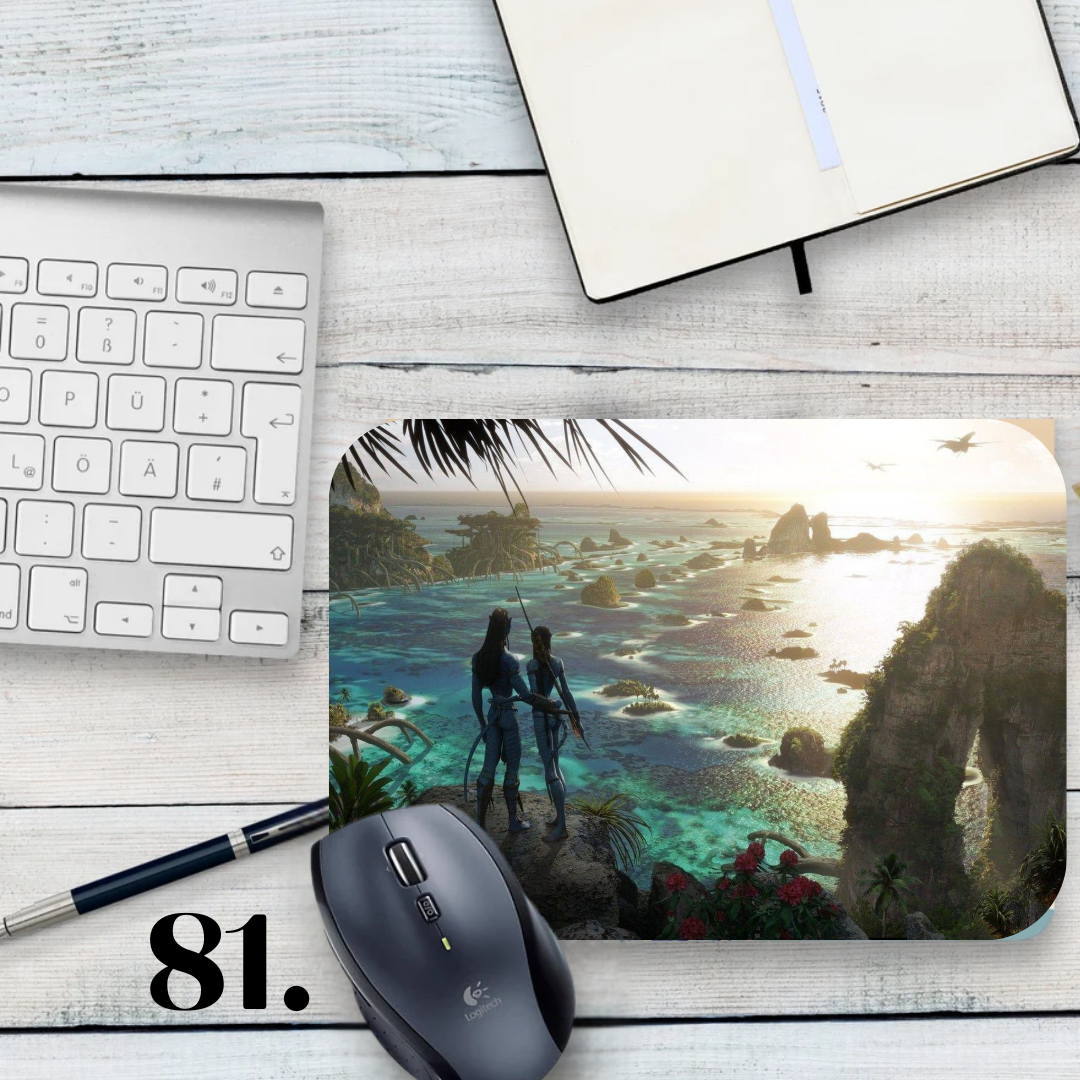 Podkładka pod mysz Avatar / Avatar – Pandora, Neytiri i Jake Sully