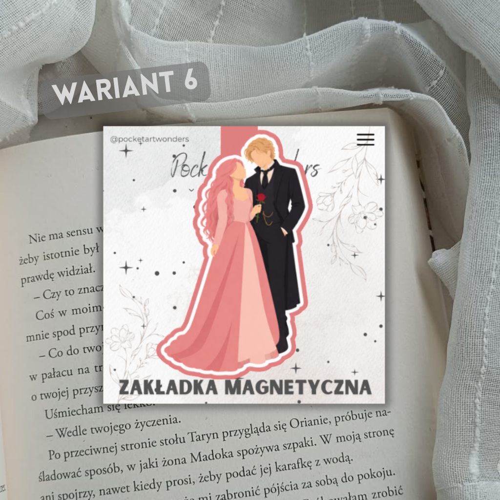 Magnetická záložka – Baśń o złamanym sercu / Once upon a broken heart