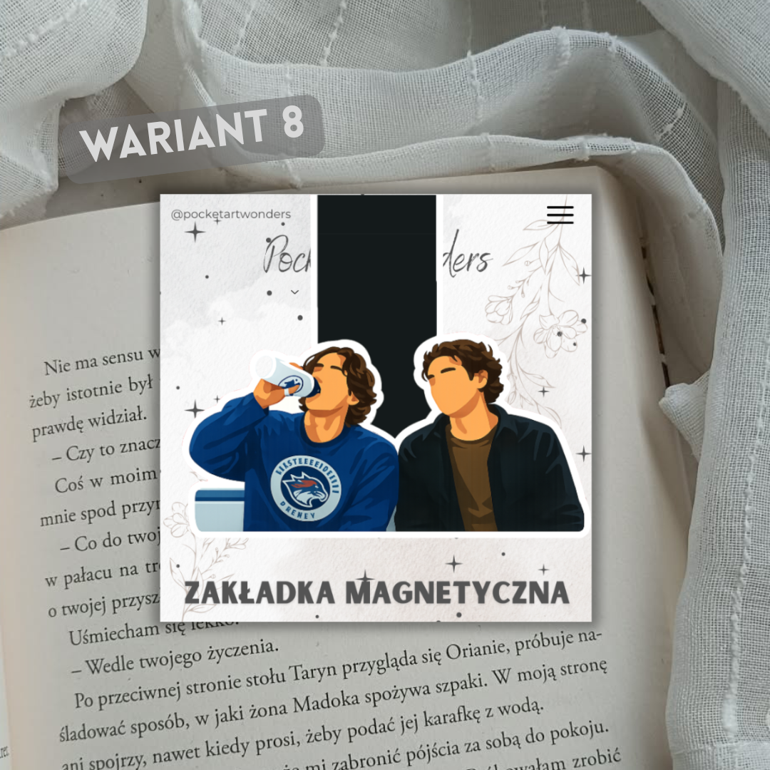 Zakładka magnetyczna - inspirowana Off Campus