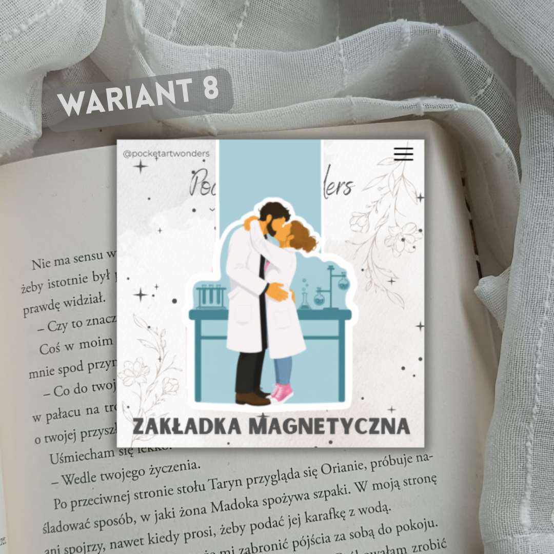 Magnetische Lesezeichen für das Buch „The Love Hypothesis“ – Romance- und BookTok-Ästhetik