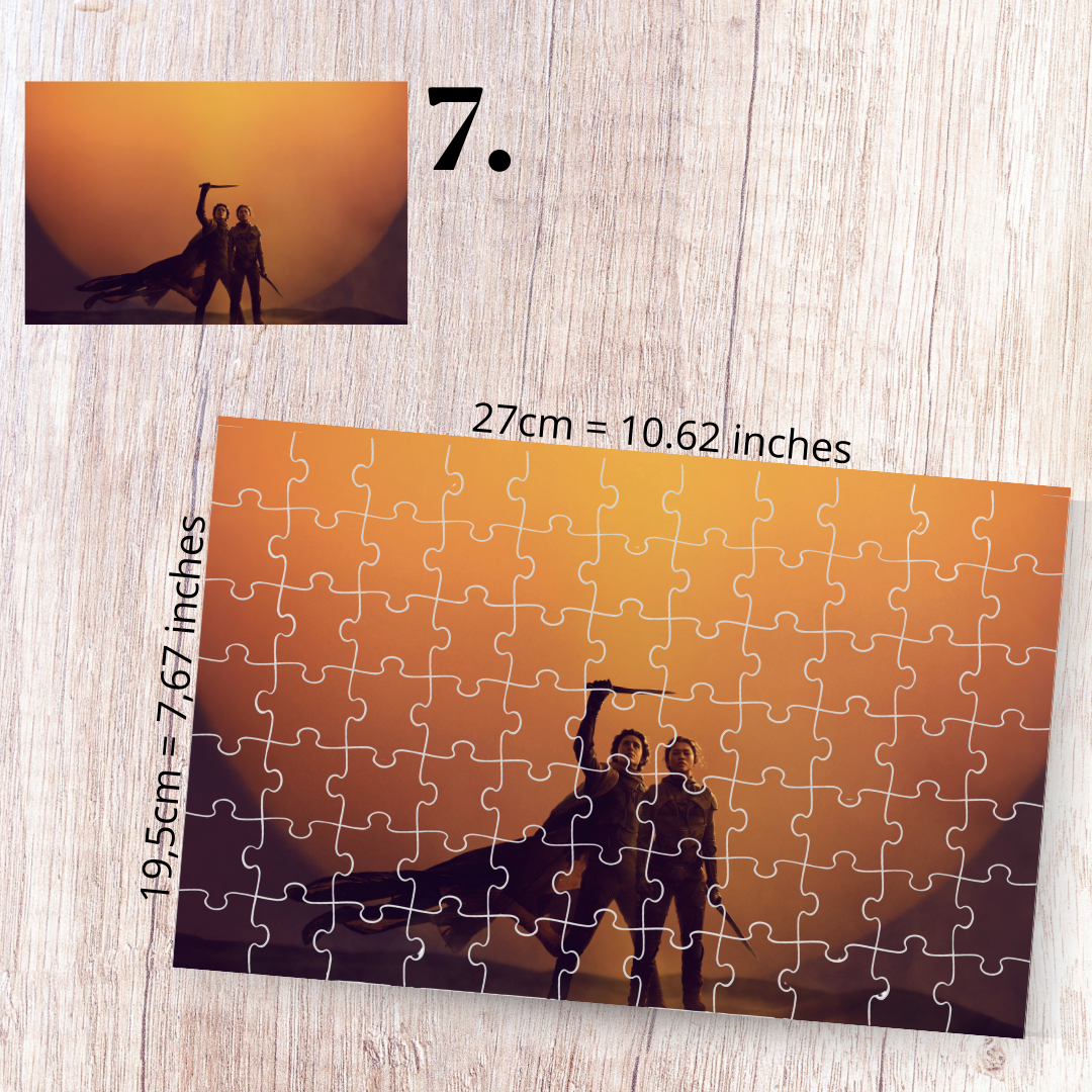 Puzzle Diuna / Dune – sci-fi film, Arrakis