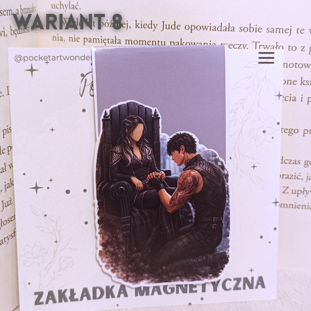 Zakładka magnetyczna - inspirowana Fourth Wing