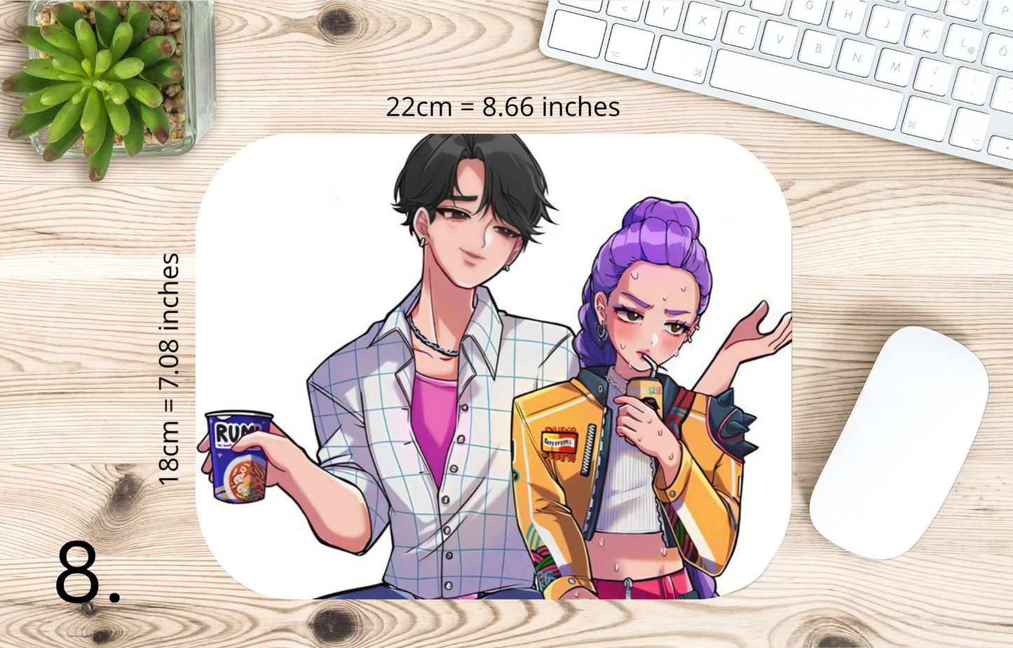 Kpop Demon Hunters | MAUSEPAD, Gaming Mouse Pad