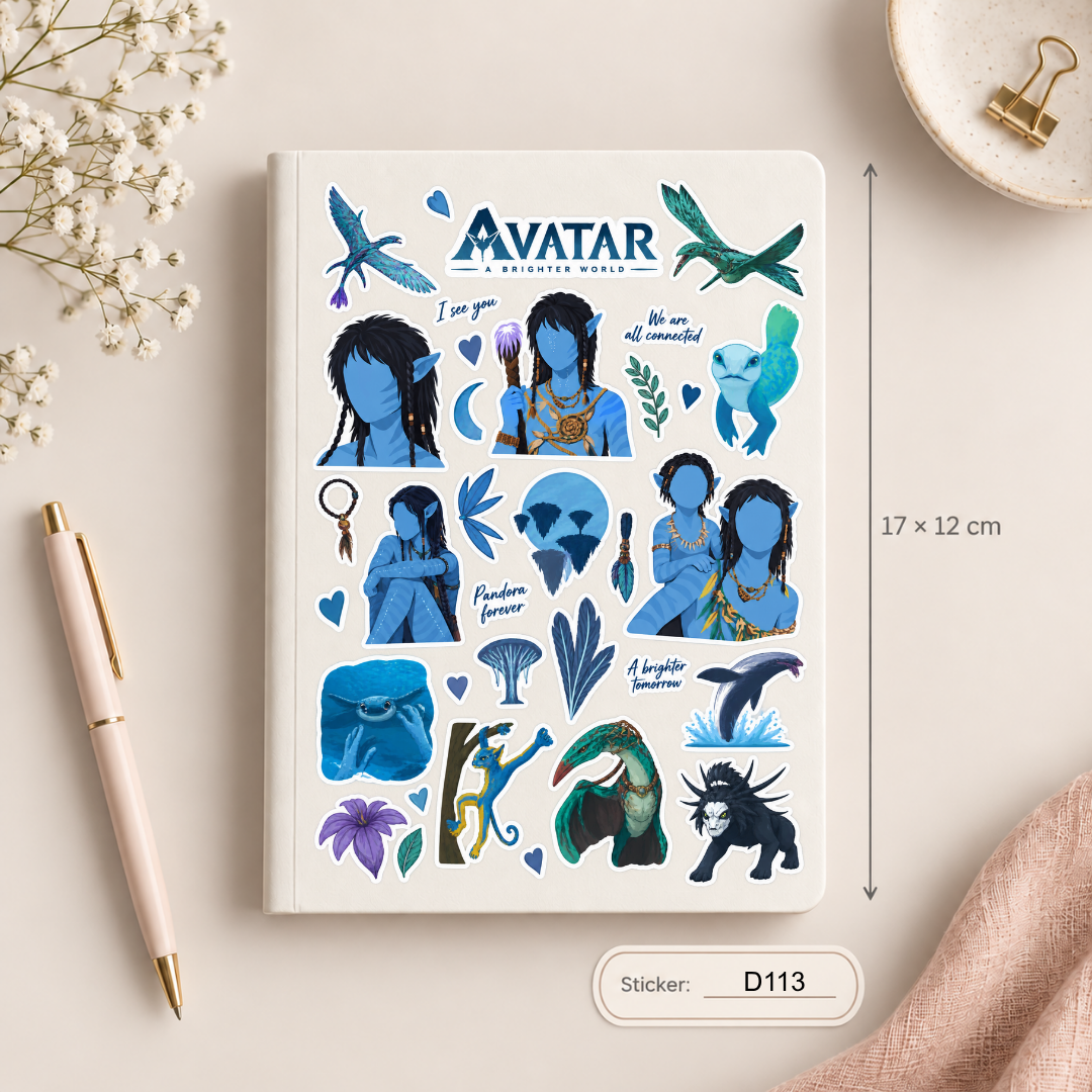 Arkusz naklejek – Avatar