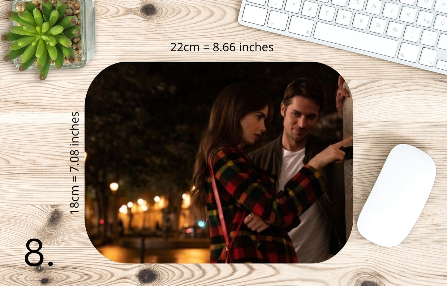 Podkładka pod mysz Emily w Paryżu / Emily in Paris – serial Netflix