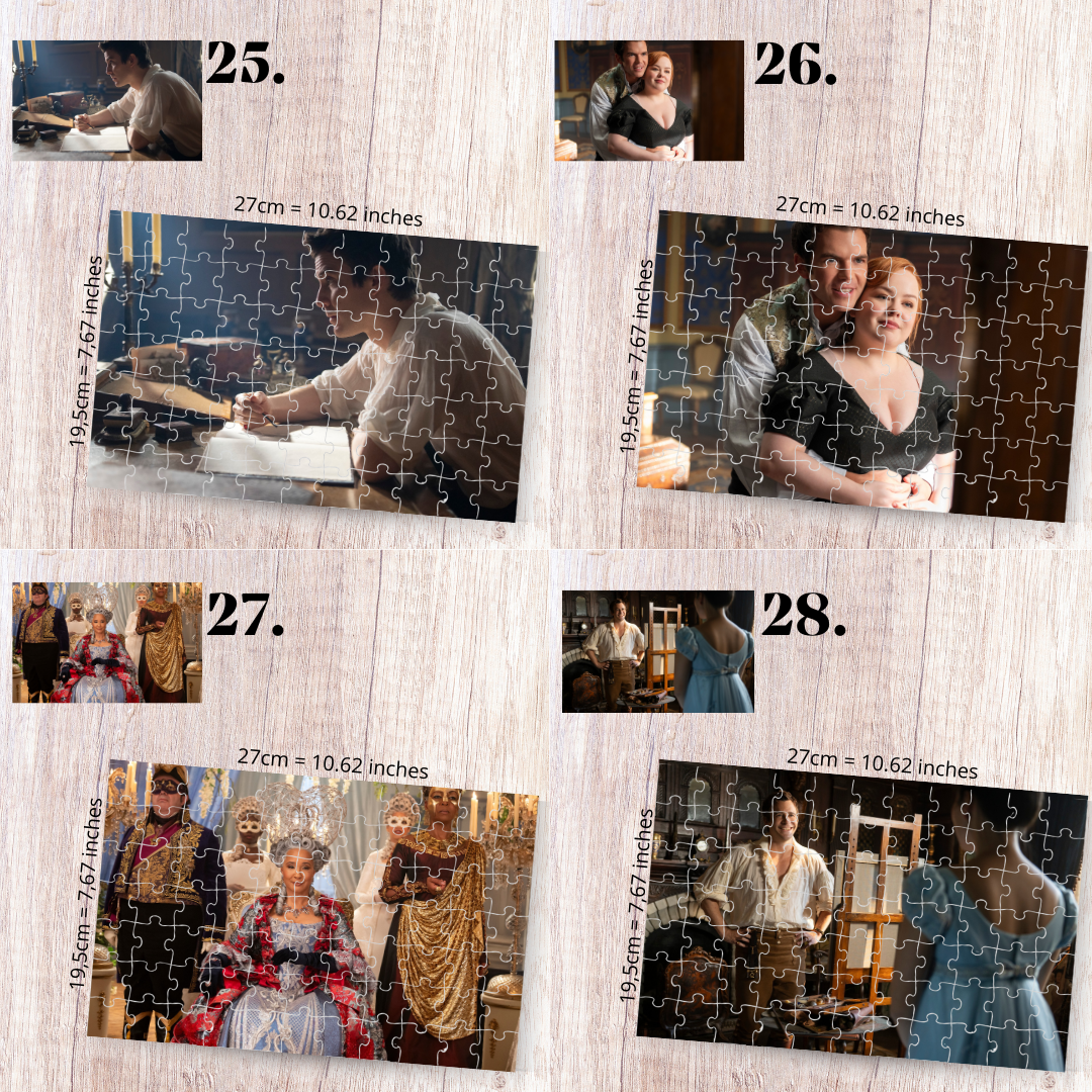 Puzzle Bridgerton / Bridgerton – romans regencji, serial Netflix